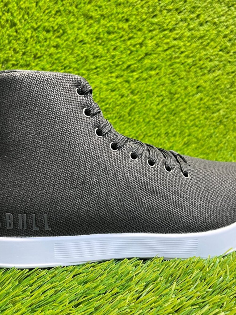 Nobull Outwork High-Top Mens Size 8 Womens 9.5 Black Athletic Training Shoes